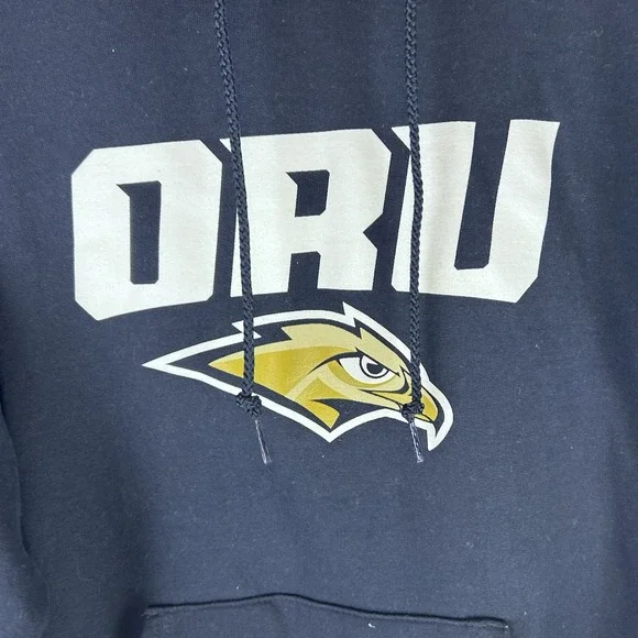 Oral Roberts Golden Eagles ORU Champion‎ Men's XS Blue Hoodie Sweatshirt - Picture 2 of 9